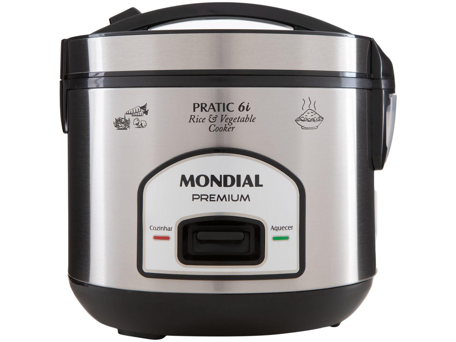 Panela de Arroz Elétrica Mondial Pratic PE-43-6X