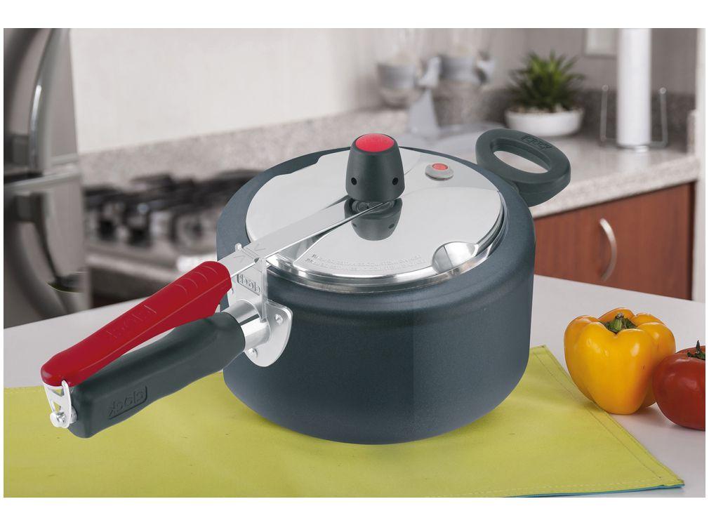 Panela de Pressão Clock Antiaderente 3L Cinza Original