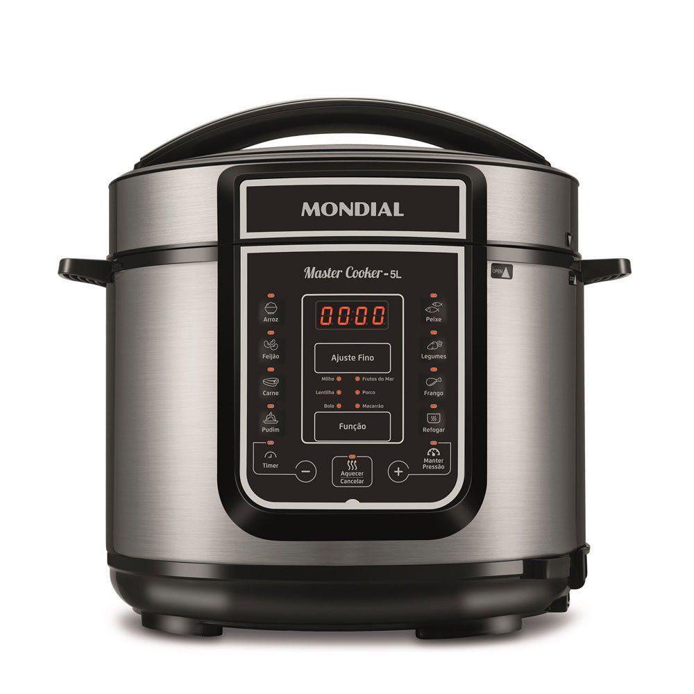 Panela de Pressão Digital Mondial 5L