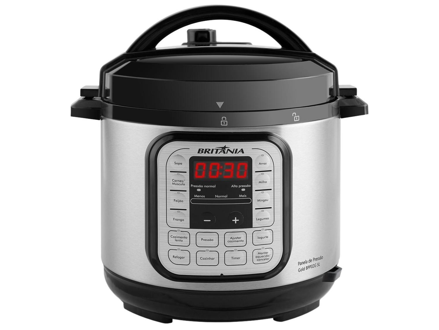 Inox e Preto - 110V