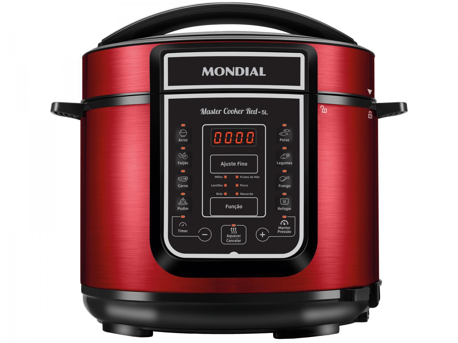 Panela de Pressão Elétrica Digital Mondial