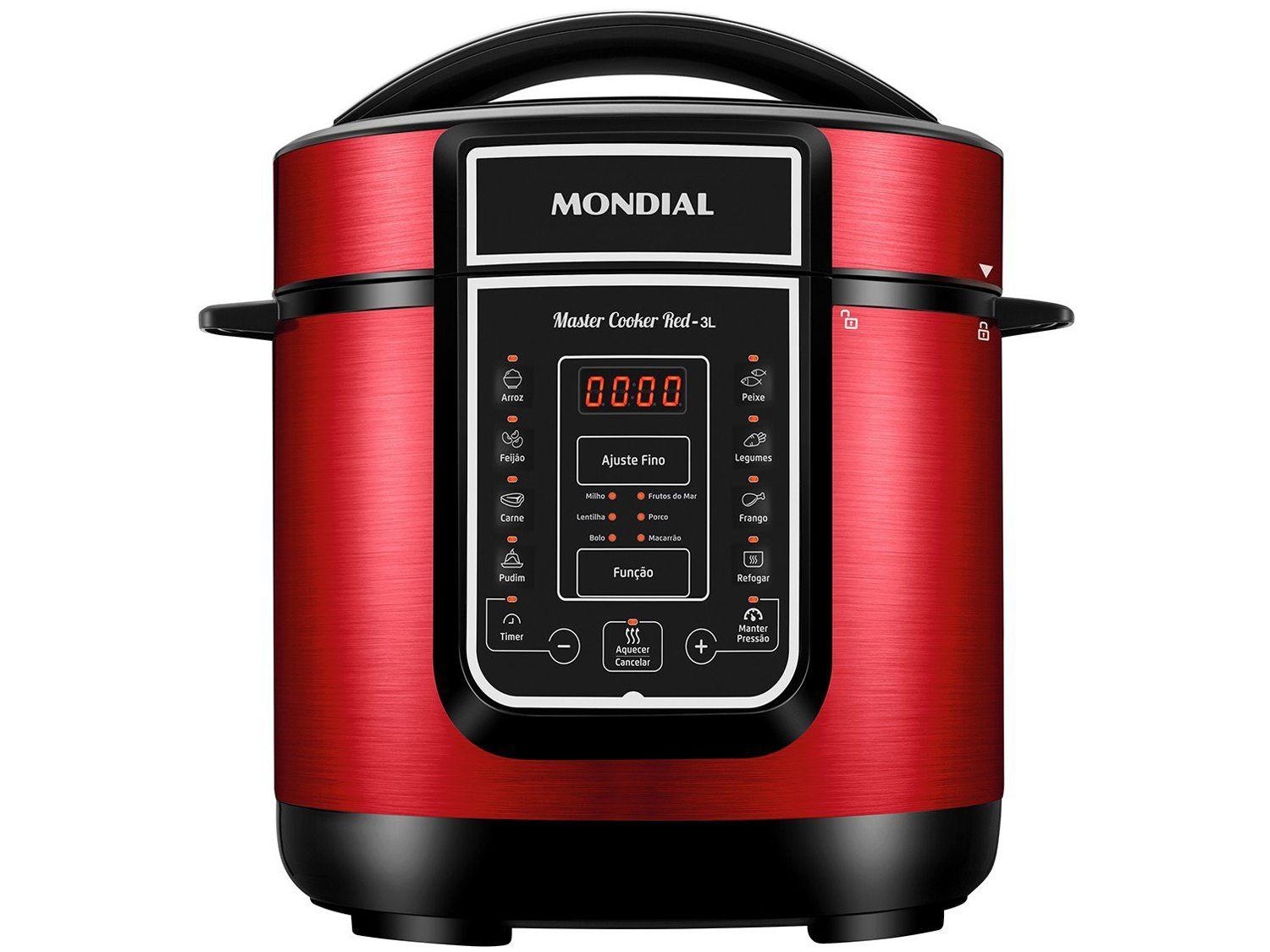 Panela de Pressão Elétrica Digital Mondial