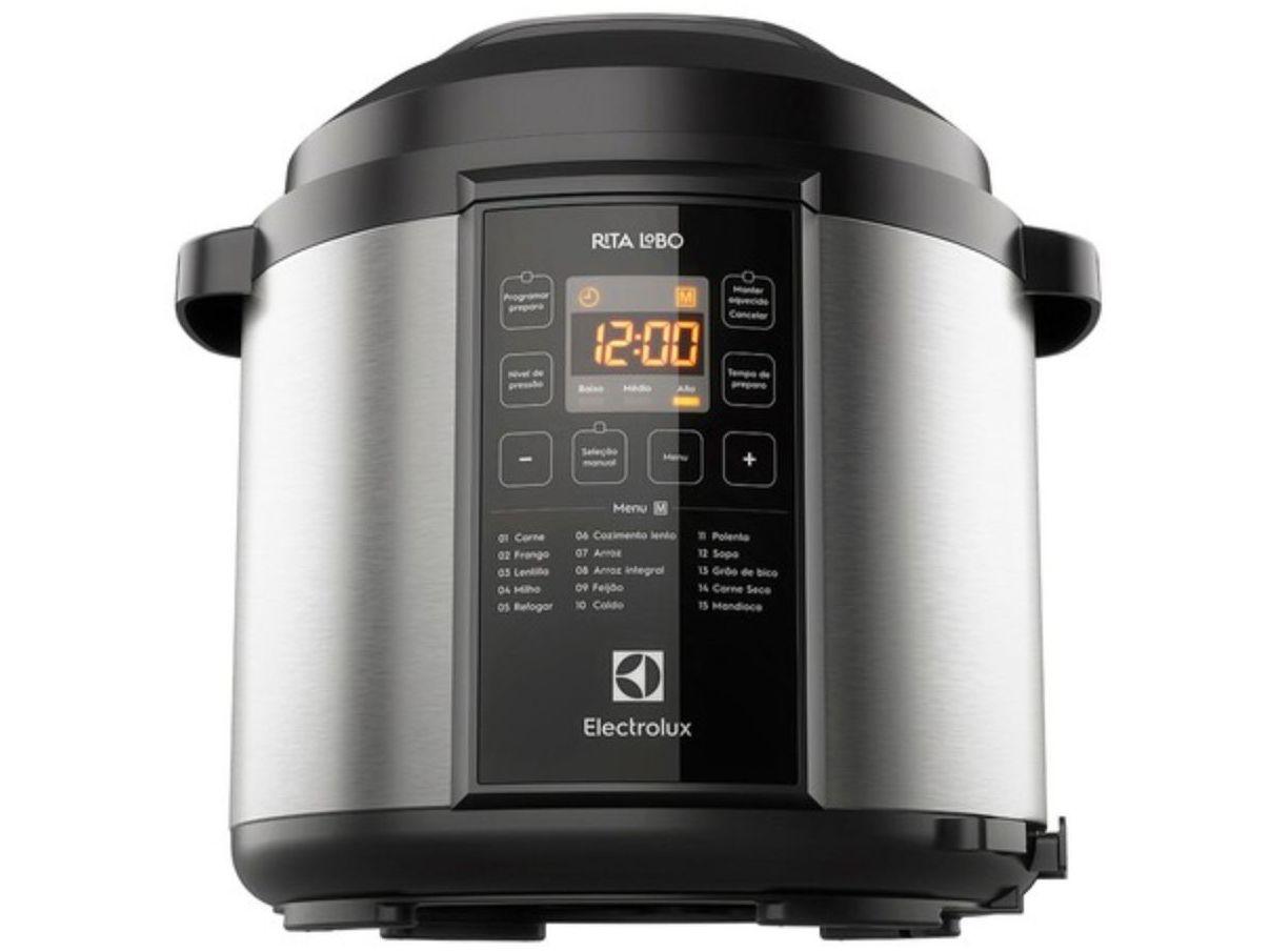 Panela de Pressão Elétrica Electrolux Digital - PCC20 1000W 6L Controle de Temperatura