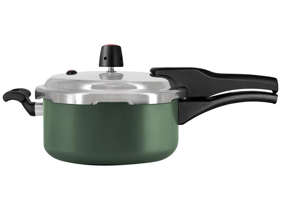 Panela de Pressão Panelux 3L Fechamento Externo Verde Premium