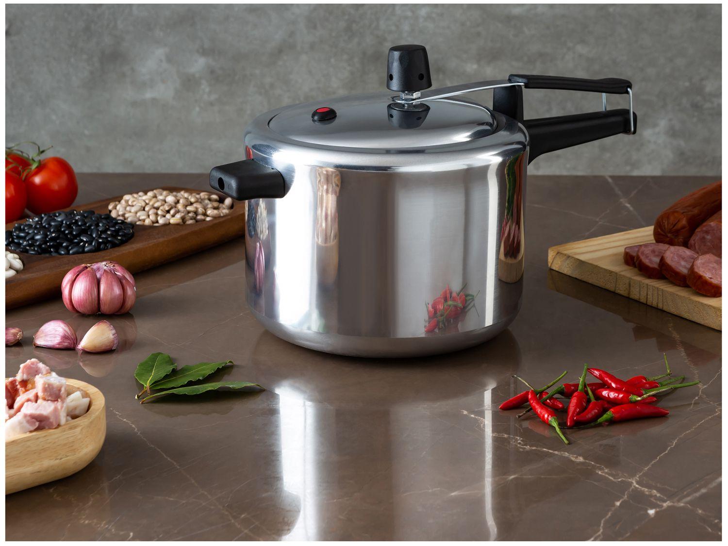Panela de Pressão Panelux Prata 4L Classic