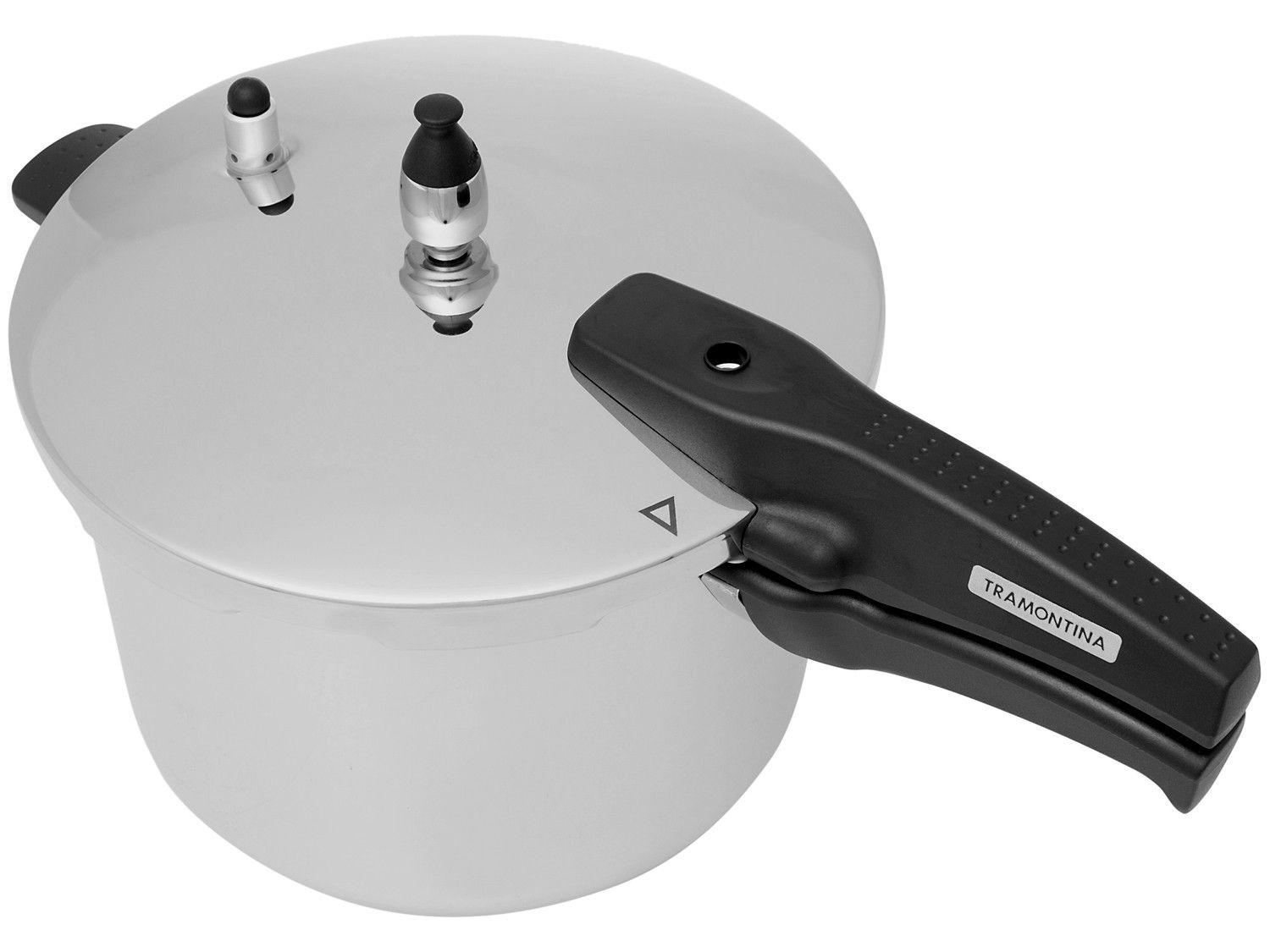 Panela de Pressão Tramontina Inox 6L - Allegra 62676/220 - Panela de ...