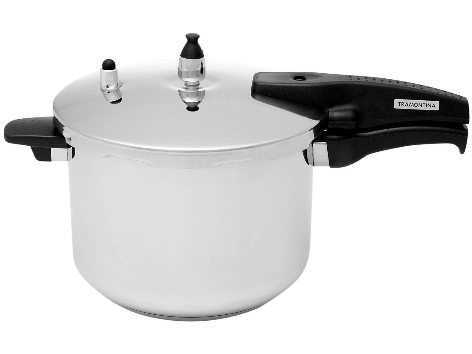 Panela de Pressão Tramontina Inox 6L - Allegra 62676/220 - Panela de ...
