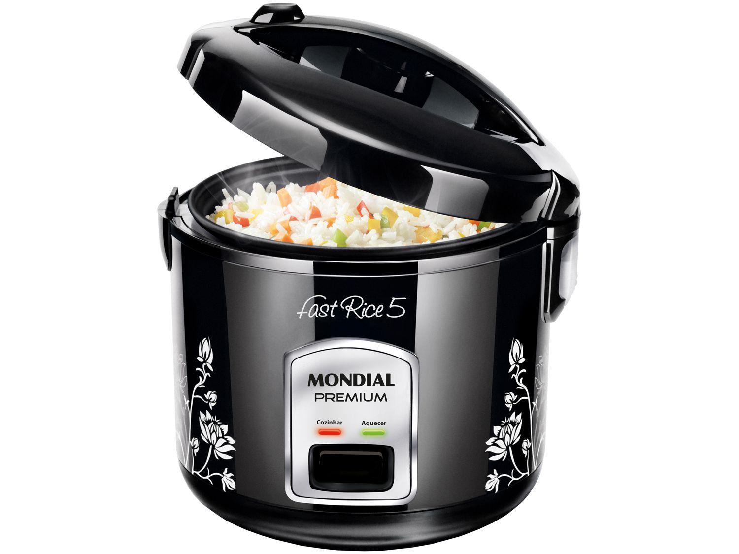 Panela Elétrica de Arroz Mondial Bianca Rice 5