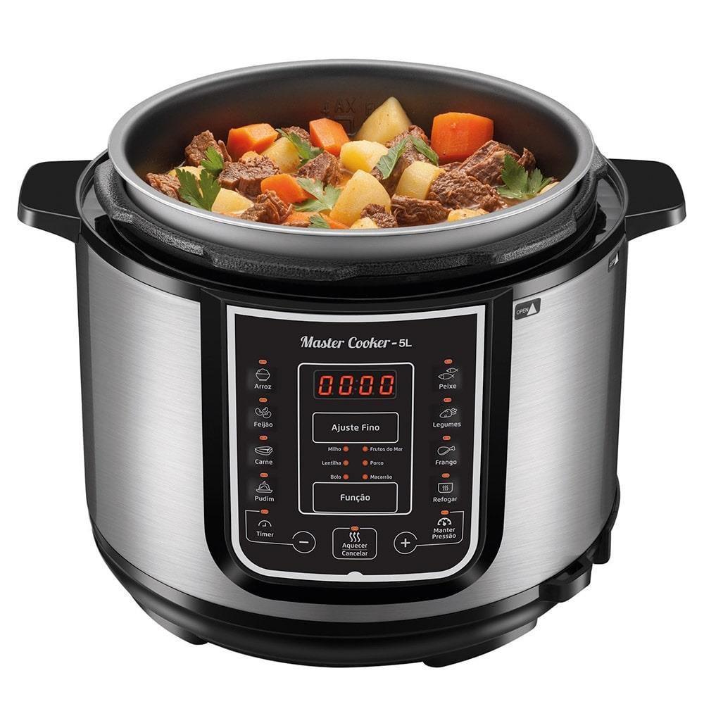 Panela Elétrica de Pressão Mondial Digital Master Cooker 5 Litros ...