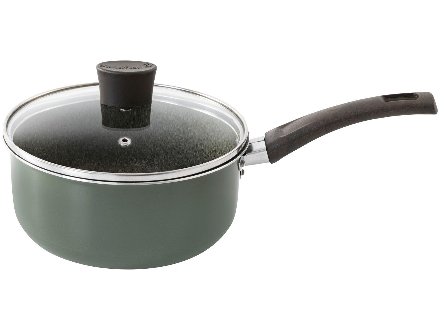 Panela Multiflon Antiaderente de Alumínio Verde 18cm 2L Ekó