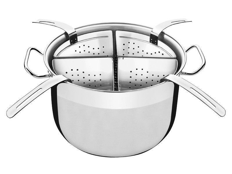 Panela para 4 Tipos de Massa em Inox
