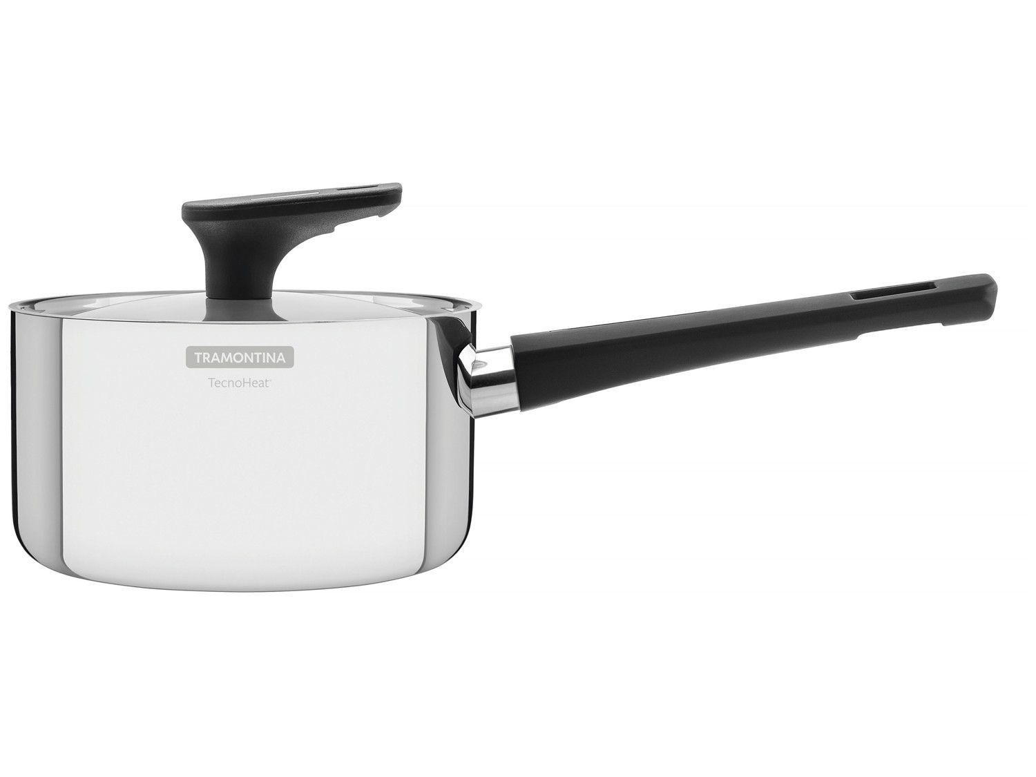 Panela Tramontina Inox Fundo Triplo 16cm 1,7L