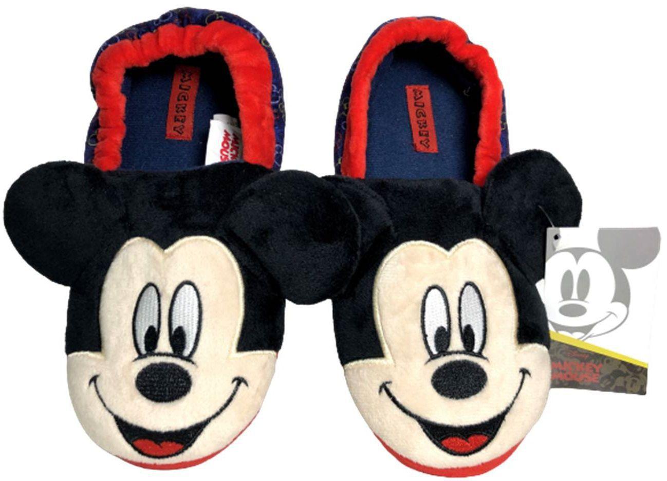Pantufa Sapatilha Chinelo De Quarto Adulto Masculino Personagem Mickey  Mouse Disney - Azul E Vermelho - Tamanho 36/37 - Pantufa - Magazine Luiza