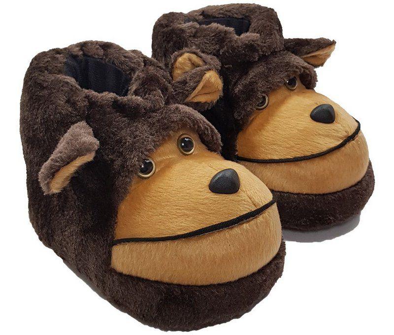 Pantufa Sapato Infantil Rosa C/pelo Super Quente! - Mini China Atacado