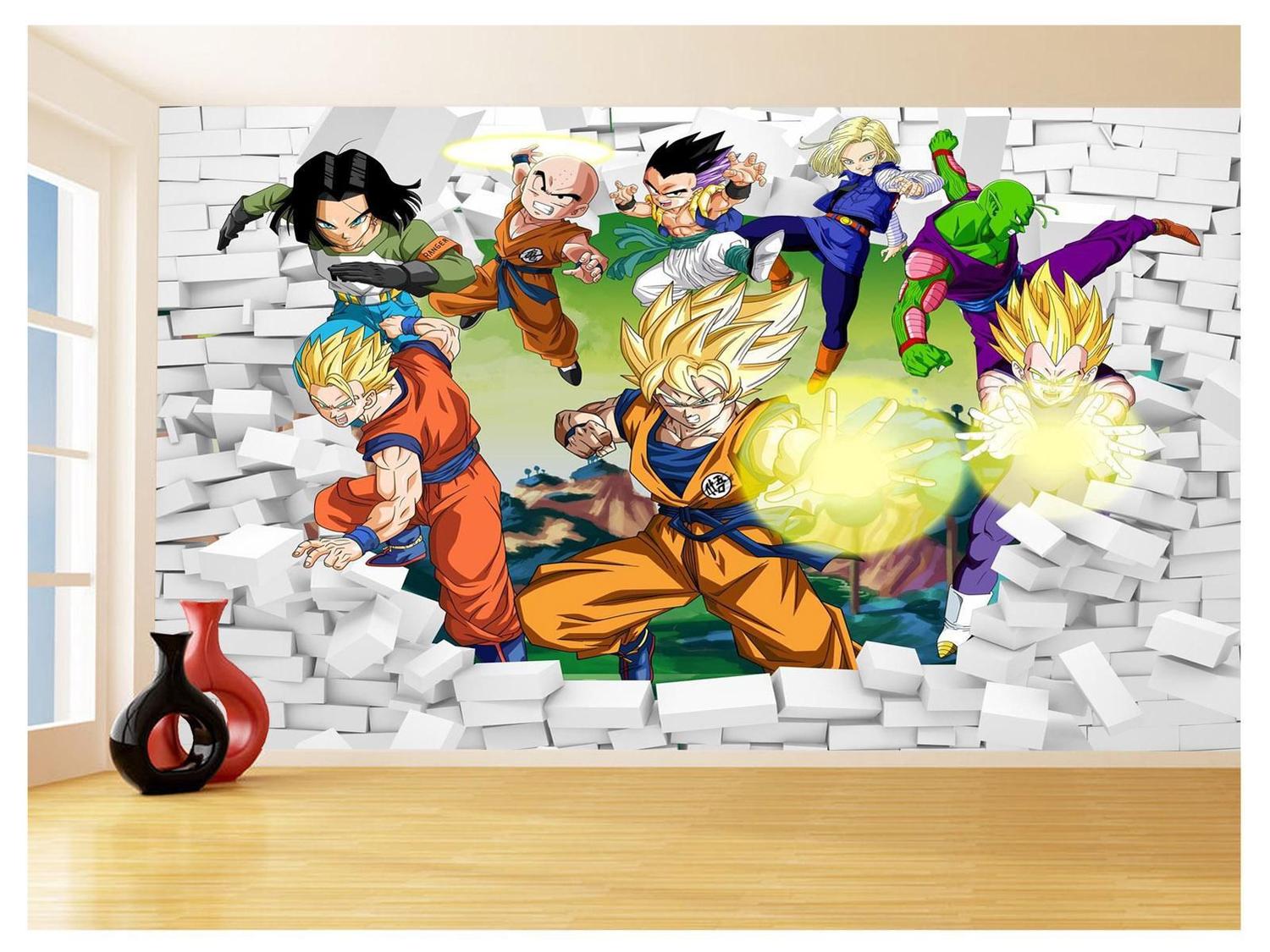 Papel De Parede 3D Dragon Ball Goku Vegeta Anime 3,5M Dbz34 - Você Decora - Papel de Parede - Magazine Luiza Papel De Parede 3D Dragon Ball Goku Vegeta Anime 3,5M Dbz34 - Você Decora - Papel de Parede - Magazine Luiza