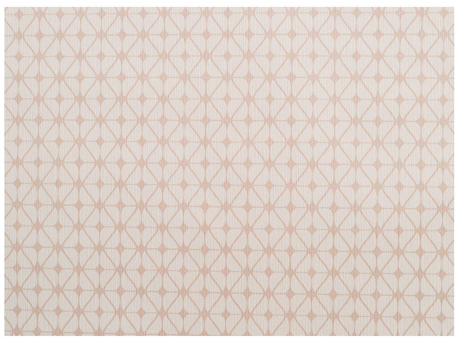 Papel de Parede Bege Claro Geométrico