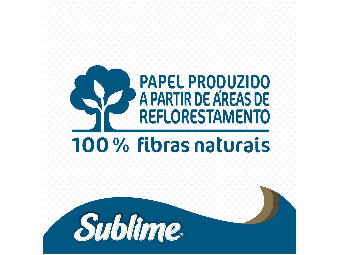 Papel Higiênico Folha Dupla Sublime Softys 24 Rolos 30m