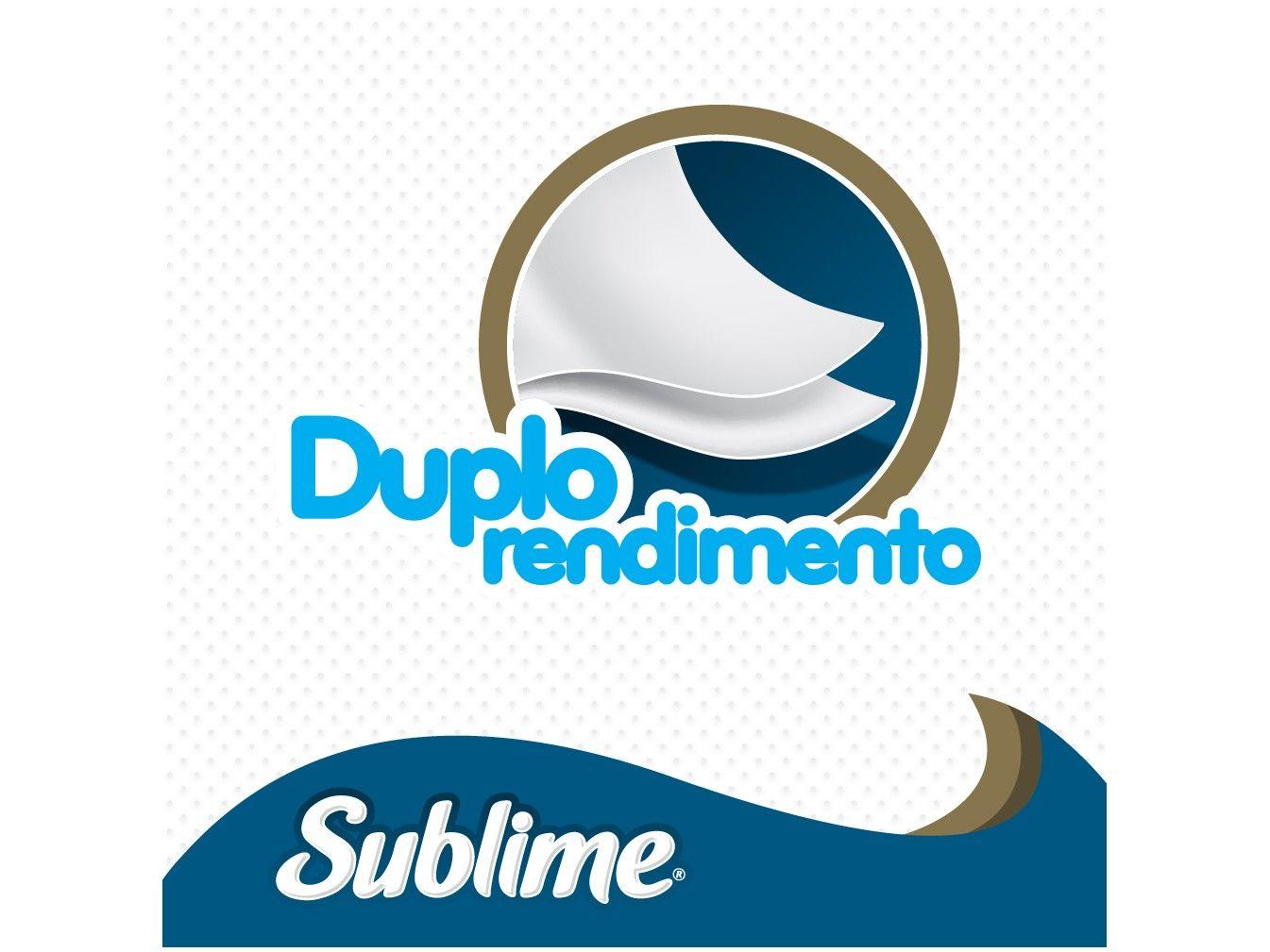 Papel Higiênico Folha Dupla Sublime Softys 24 Rolos 30m