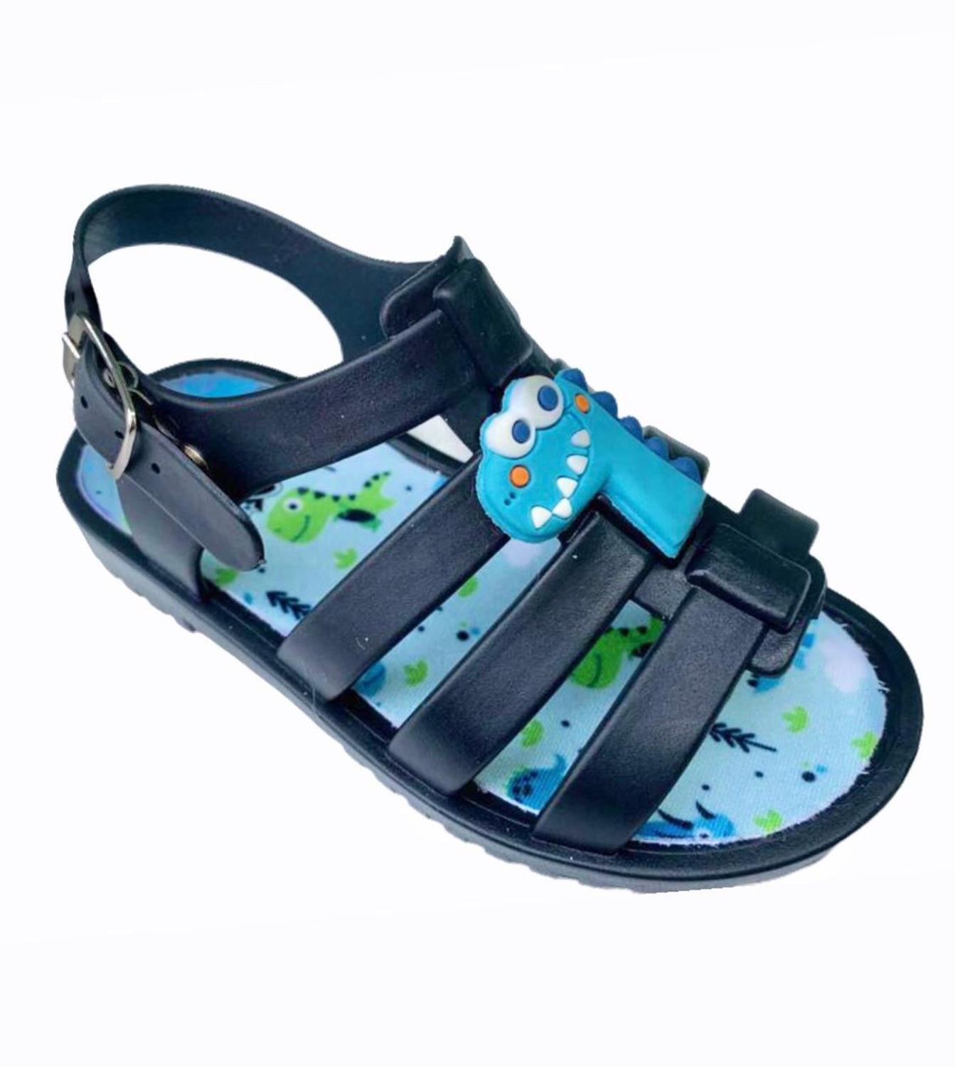 Papete Infantil Dinossauro Preto Juju - JUJU SHOES - Papete Infantil -  Magazine Luiza