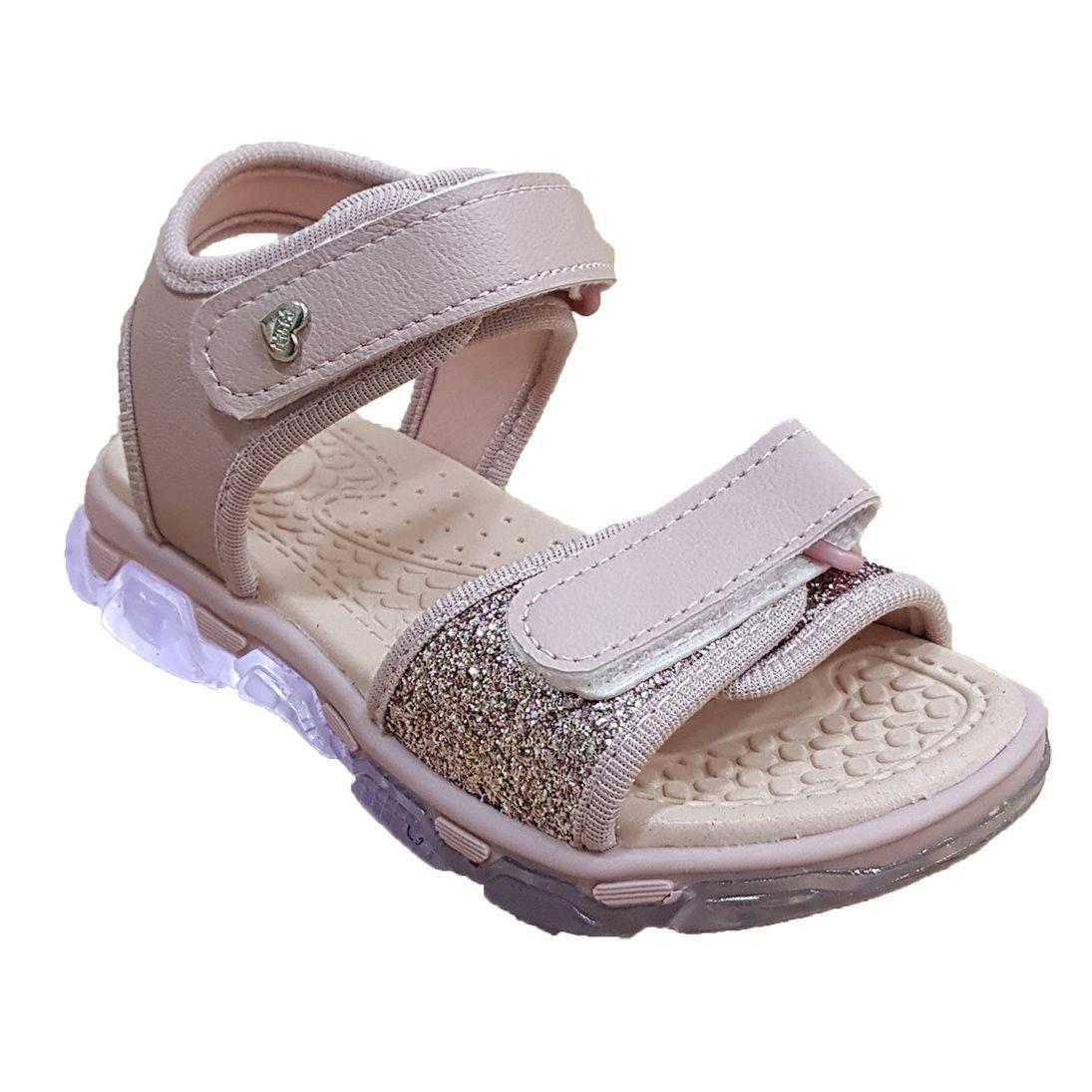 Sandália Infantil Klin Menino Com Luz De Led