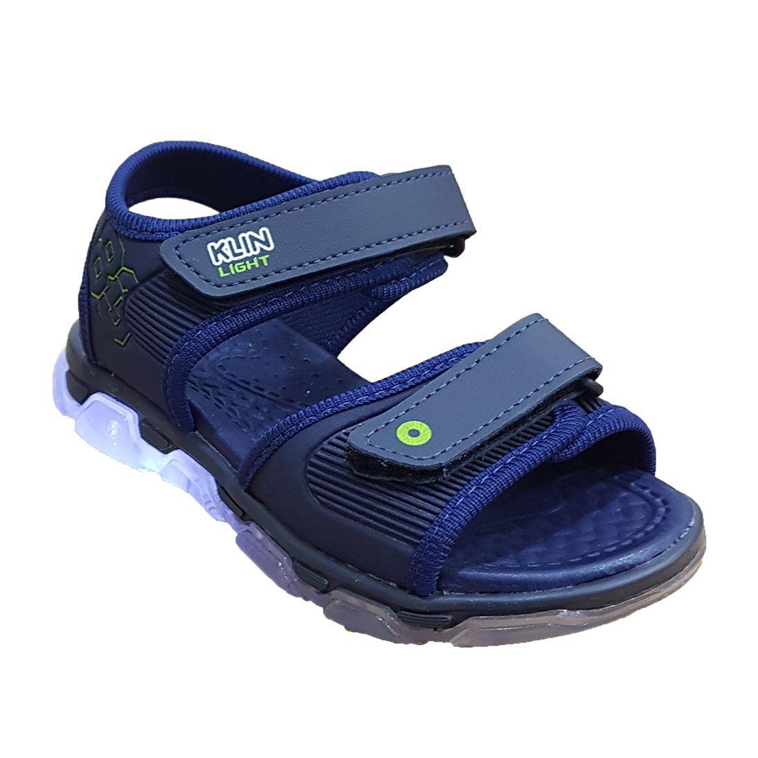 Papete Luz Led Infantil Klin Sandalia Macia Ajuste Anatomico - Papete  Infantil - Magazine Luiza