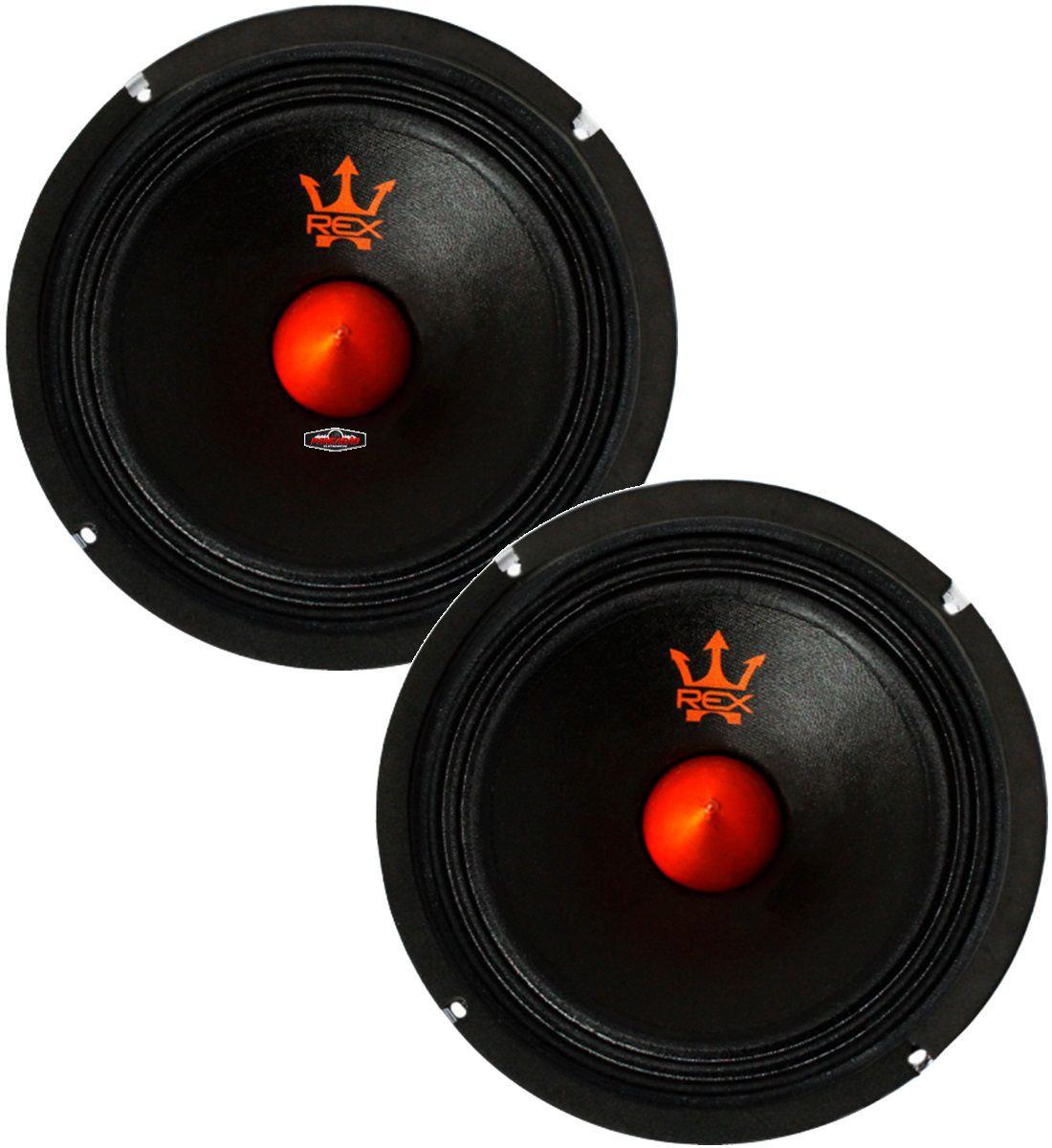 Par Alto Falante Magnum 6 Polegadas fusion 200w Rms Cada Woofer Mèdio Grave  Paredão, Magalu Empresas