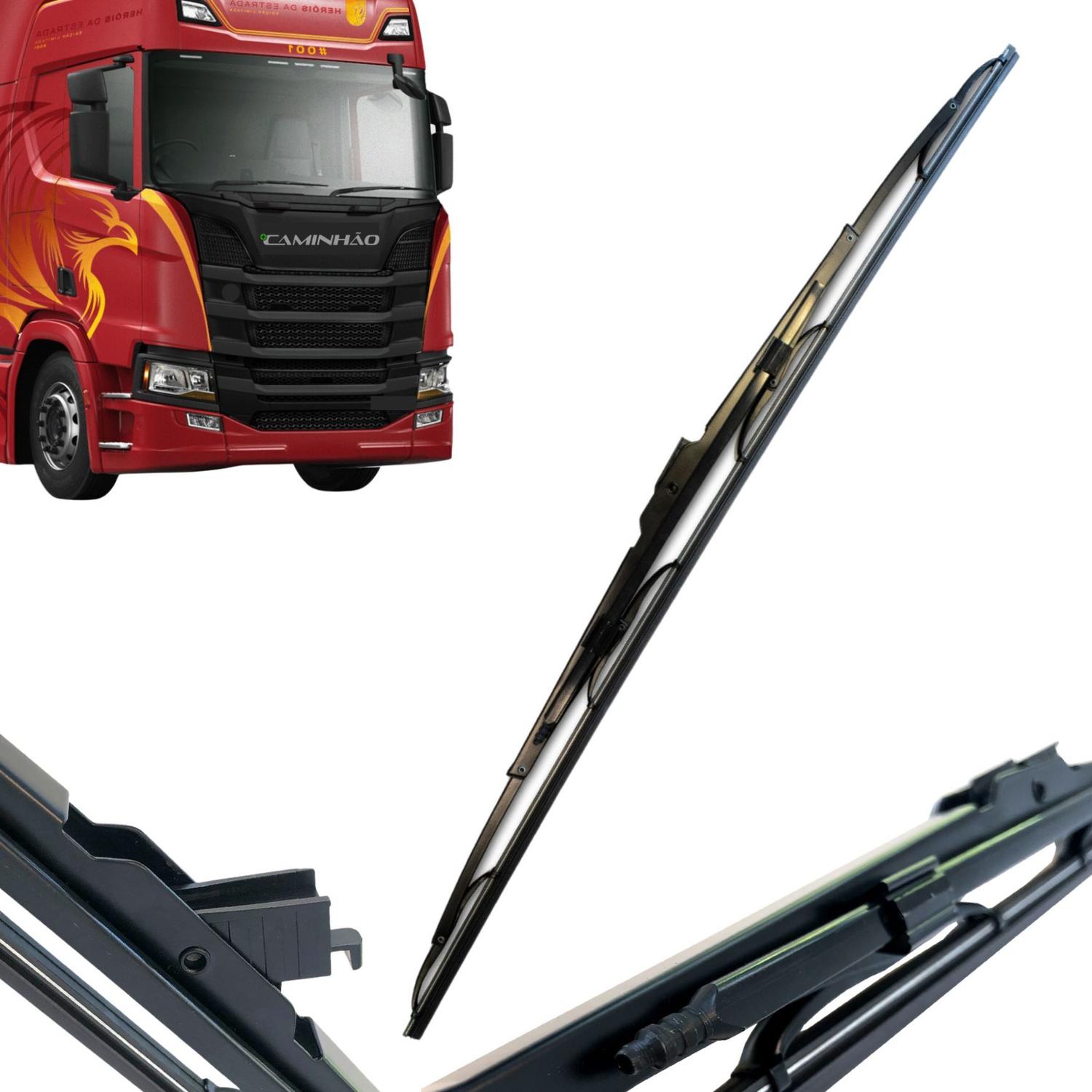Par Palheta Limpador Parabrisa compatível Scania NTG 2019 Par Palheta Limpador Parabrisa compatível Scania NTG 2019