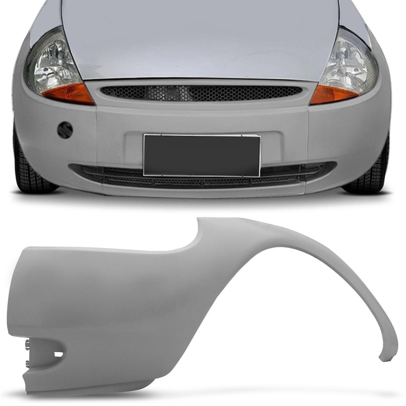 Parachoque Dianteiro Ford Ka Hatch 97 98 99 2000 2001 2002 Primer Lado ...
