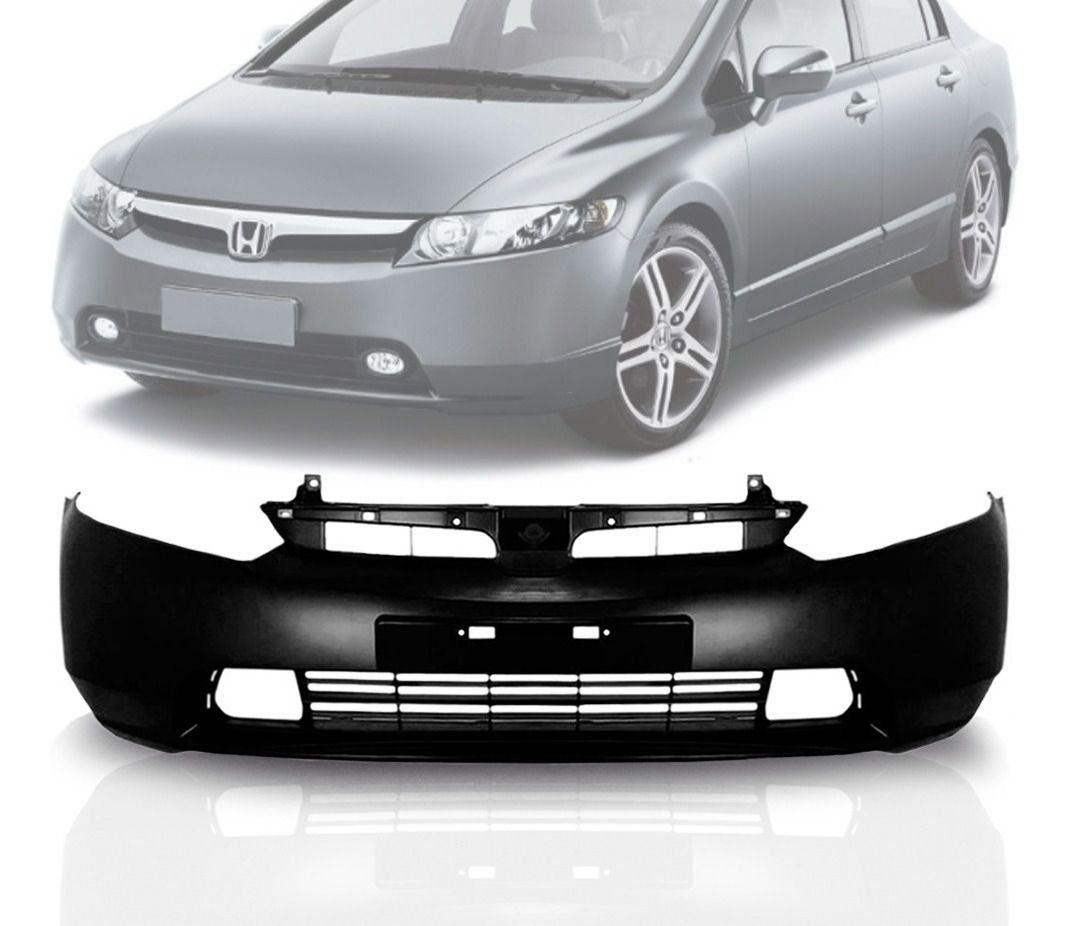 Parachoque Dianteiro Honda New Civic 2007 2008 Com Ressalto - SBC Peças ...