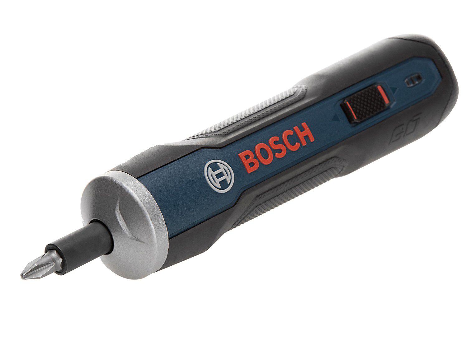 Parafusadeira Bosch GO a Bateria 3,6V com Maleta Parafusadeira a