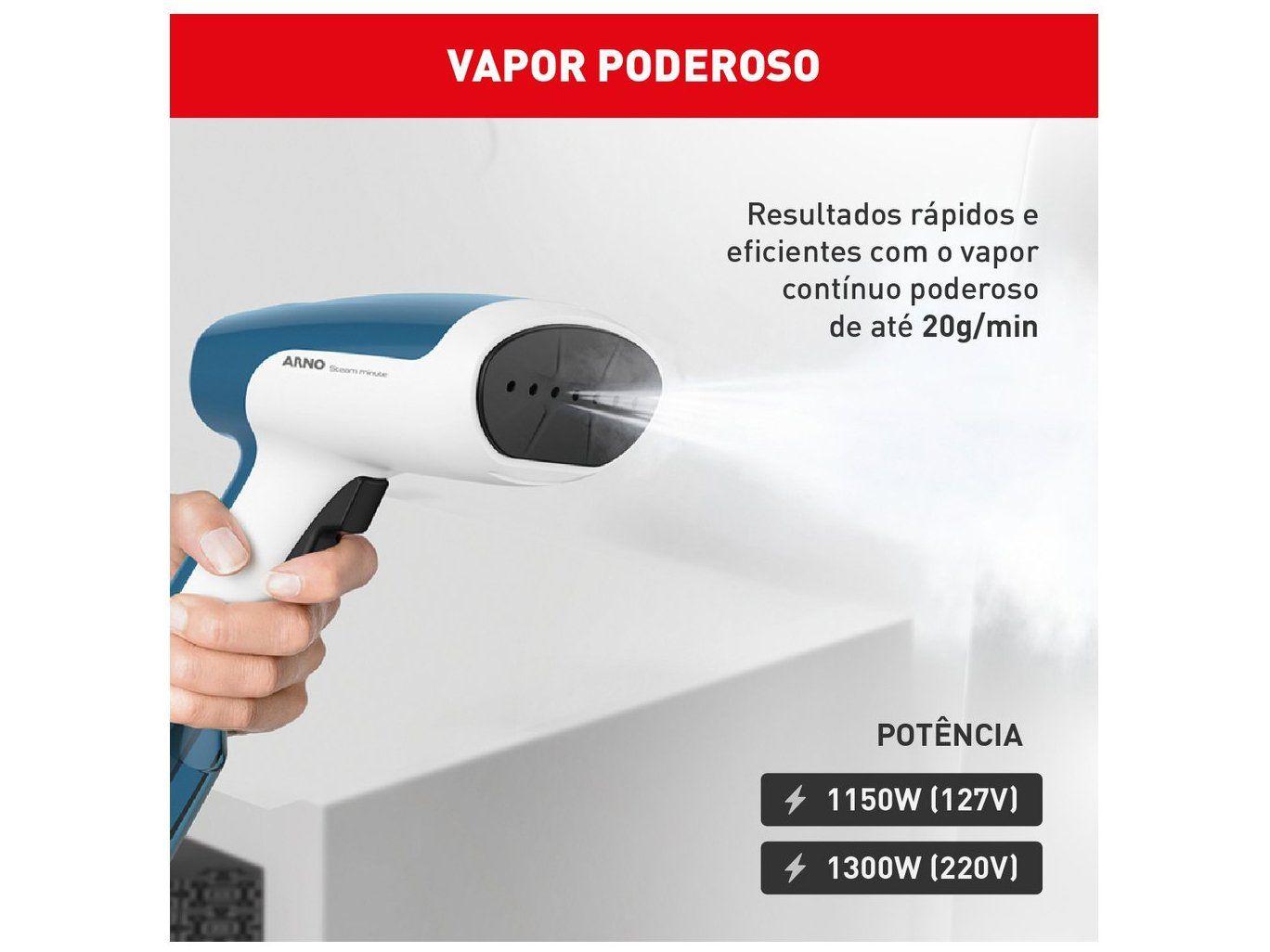 Passadeira a Vapor Portátil Arno Steam Minute