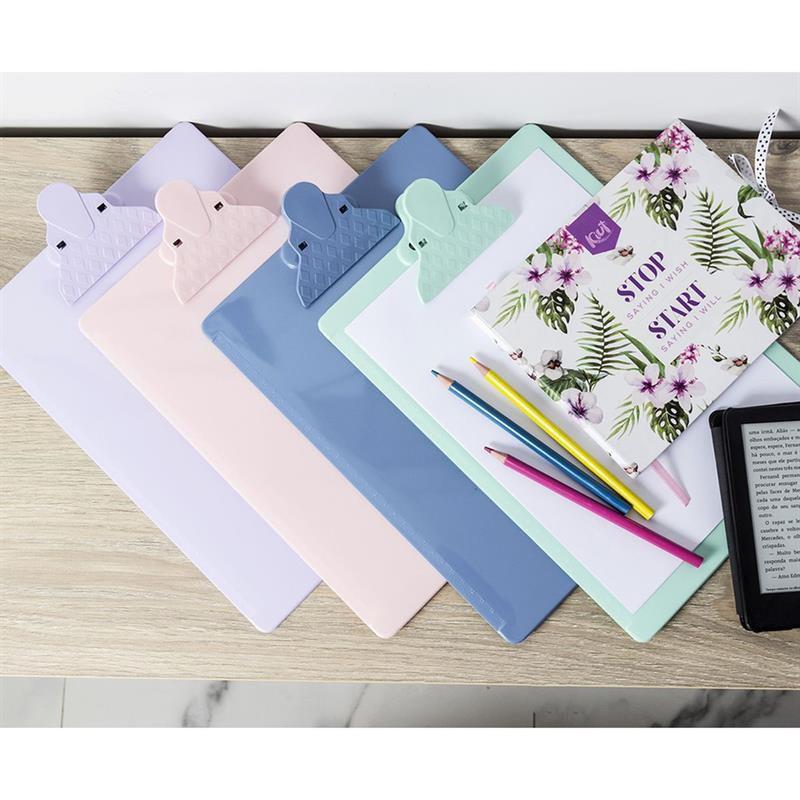 Pasta L Oficio Cristal New Line C/10 POLIBRAS Waleu Pastas