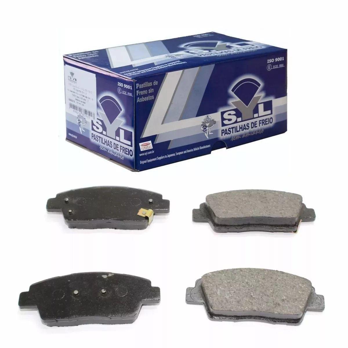 Pastilha De Freio Jeep Renegade Pastilha de Freio Dianteira Fiat Toro / Jeep Renegade SYL6120
