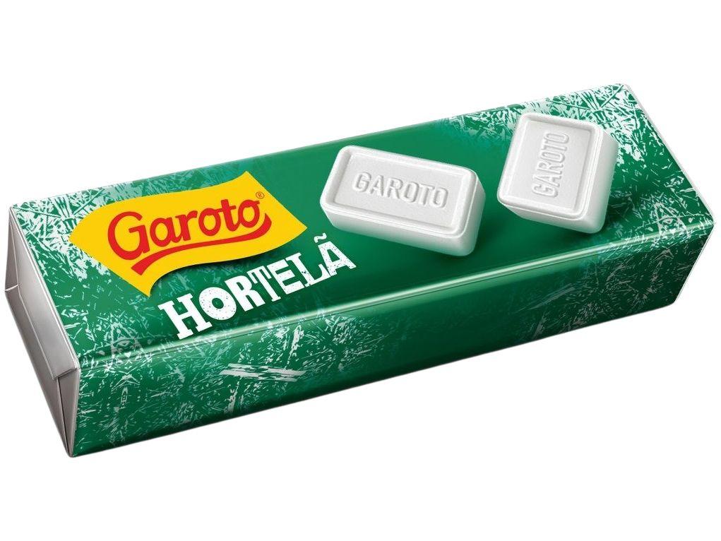 Pastilha Garoto Hortelã Caixa com 40 Unidades de 17g