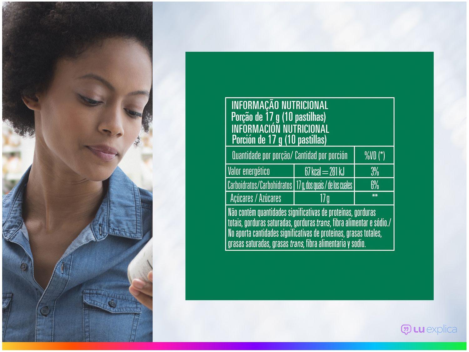 Pastilha Garoto Hortelã Caixa com 40 Unidades de 17g