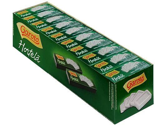 Pastilha Garoto Hortelã Caixa com 40 Unidades de 17g