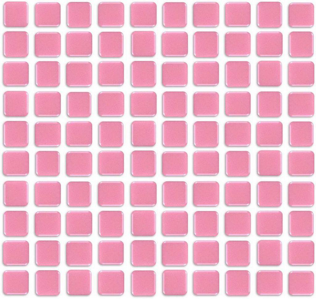 Pastilhas Adesiva Resinada Placa De Cor Unica Cor Rosa Bebe Dw Decor Pastilha Adesiva Magazine Luiza