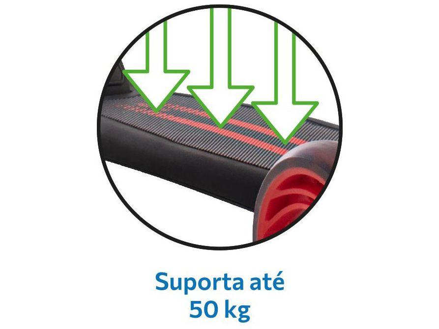 Patinete Infantil 3 Rodas Bandeirante Skatenet com LED