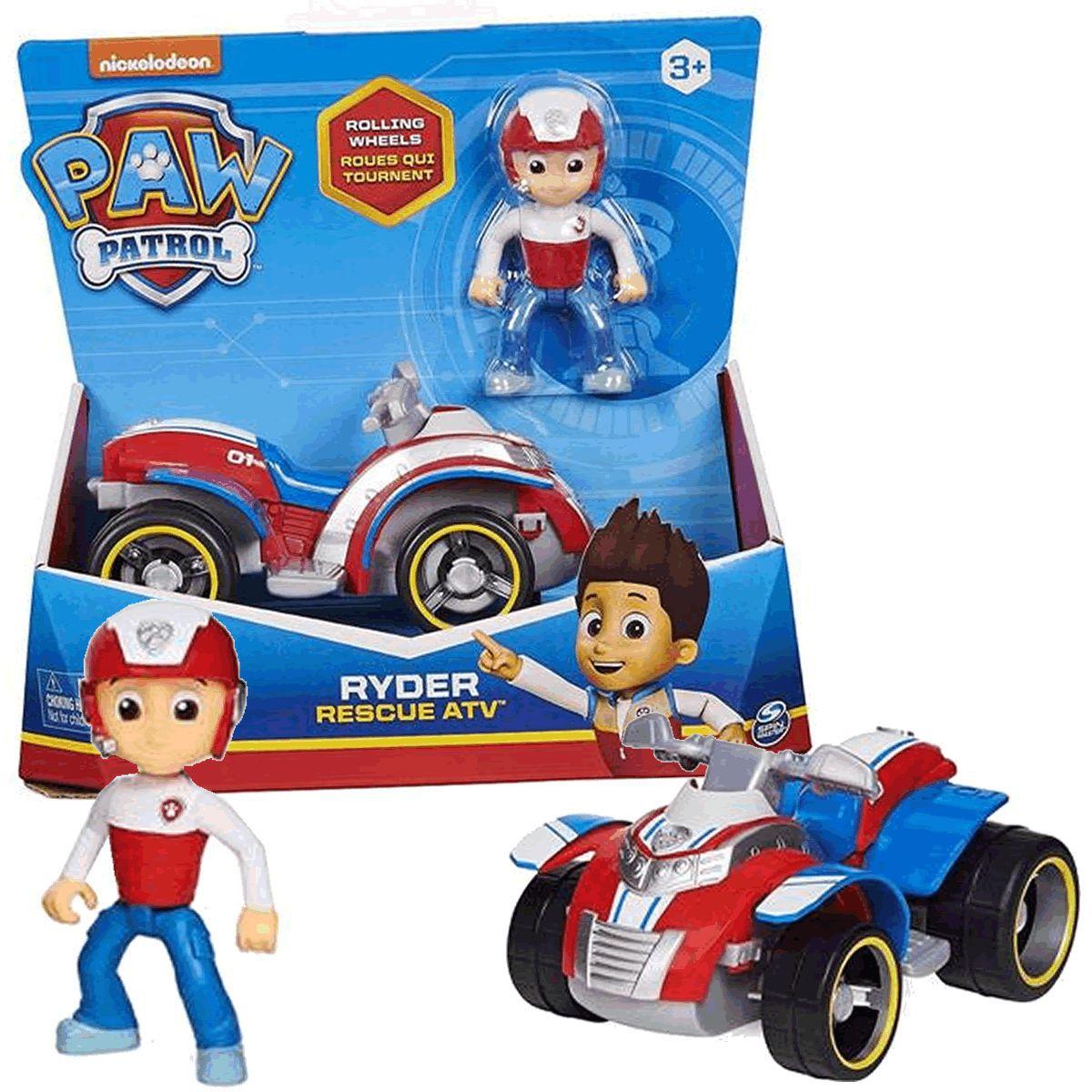 Patrulha Canina Boneco Ryder Com Veiculo Rescue Atv Sunny - Sunny ...