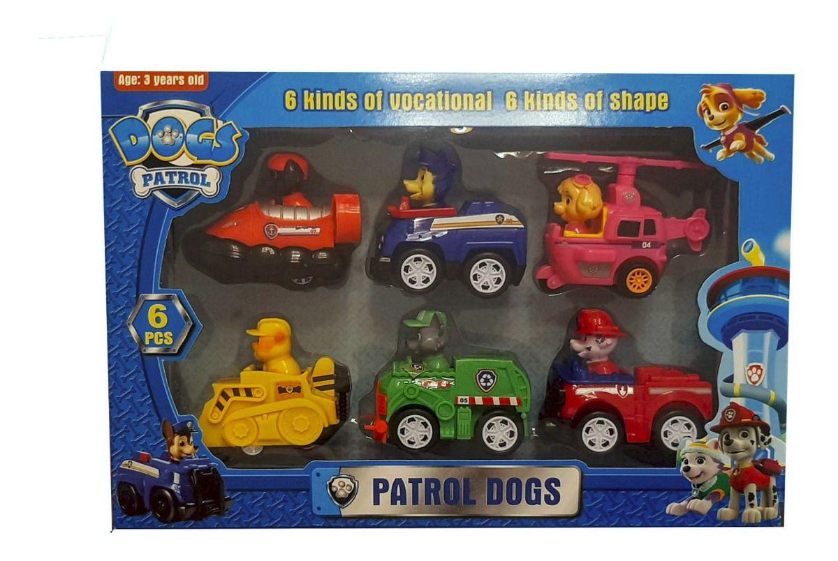 Colecao completa da patrulha carrinho da patrulha canina