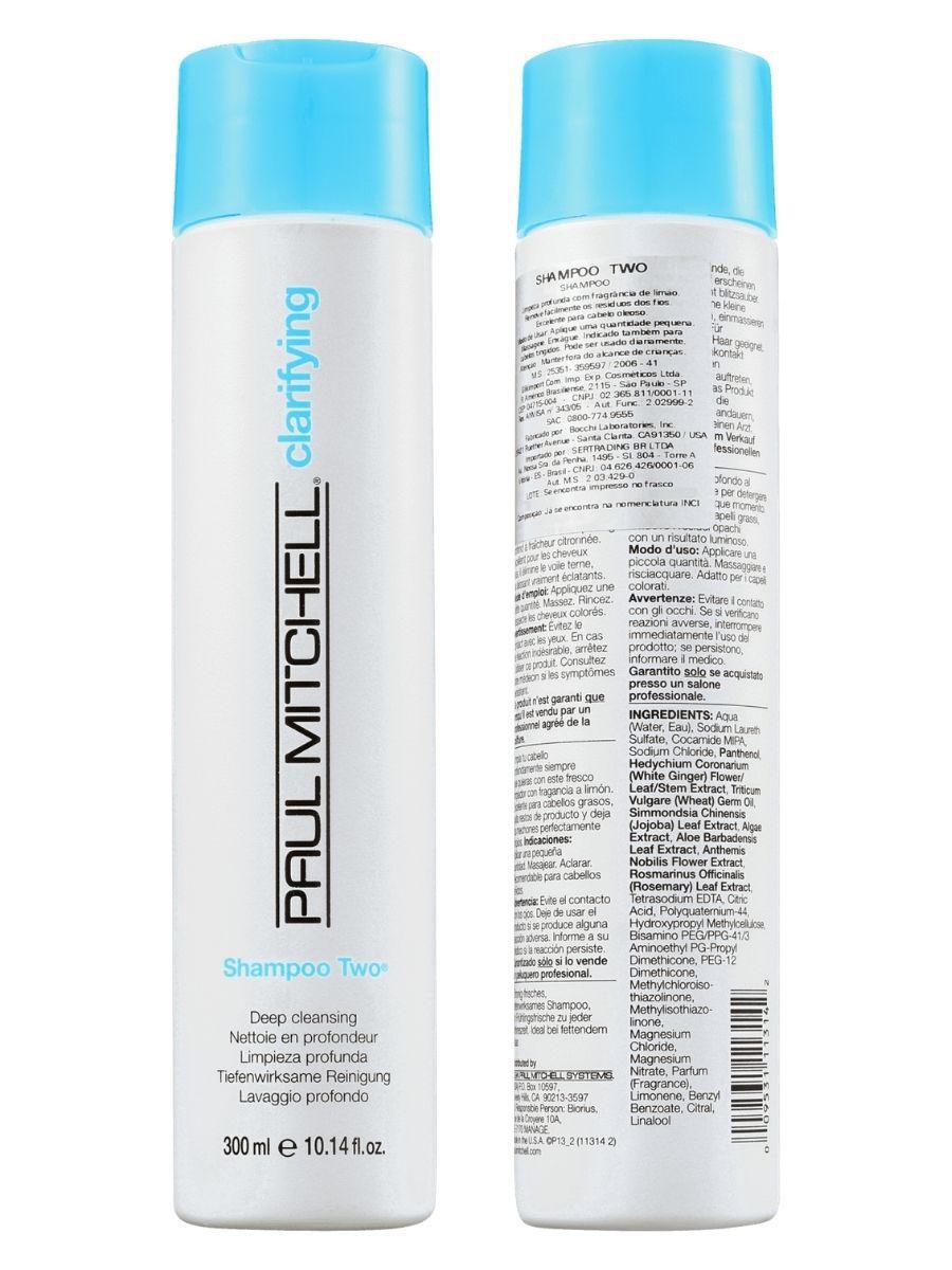 Paul Mitchell Clarifying Two Shampoo 300ml Shampoo Magazine Luiza