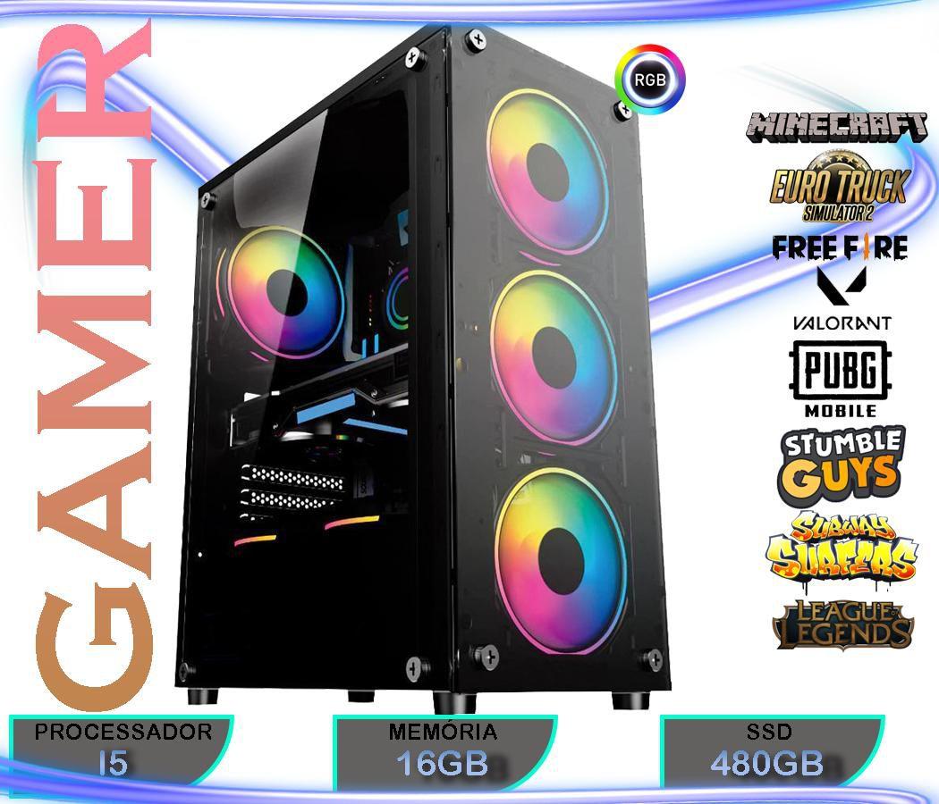 PC GAMER MAIS BARATO PARA JOGAR FREEFIRE 