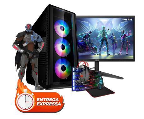 Pc Gamer Completo I5/8gb/hd1tb/vídeo2gb/monitor E Kit Gamer