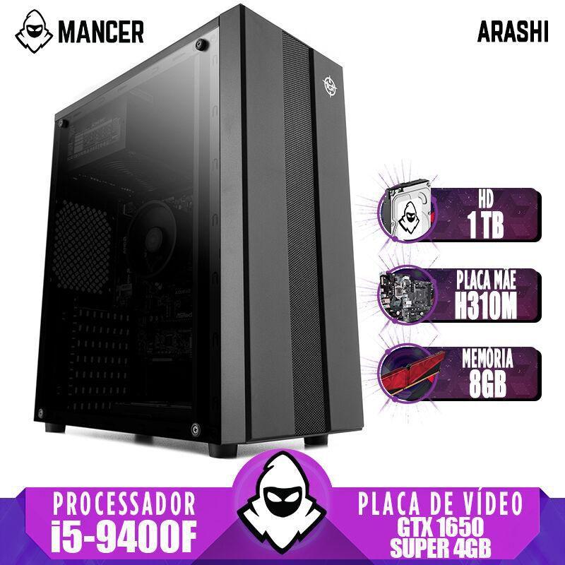 Pc Gamer Mancer Intel I5 9400f Gtx 1650 Super 4gb 8gb Ddr4 Hd 1tb 400w Computador Gamer Magazine Luiza