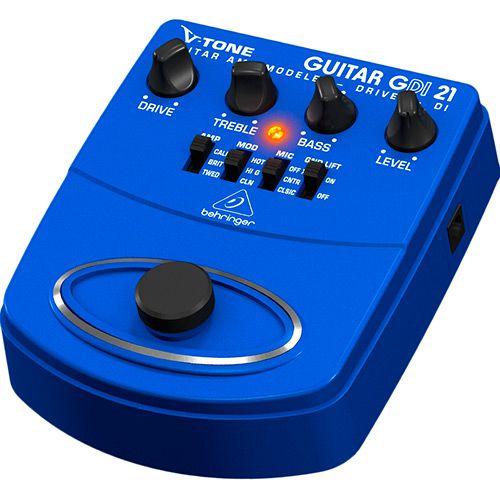 Pedal Behringer GDI21 Simulador de Amplificador Direct Box Direct