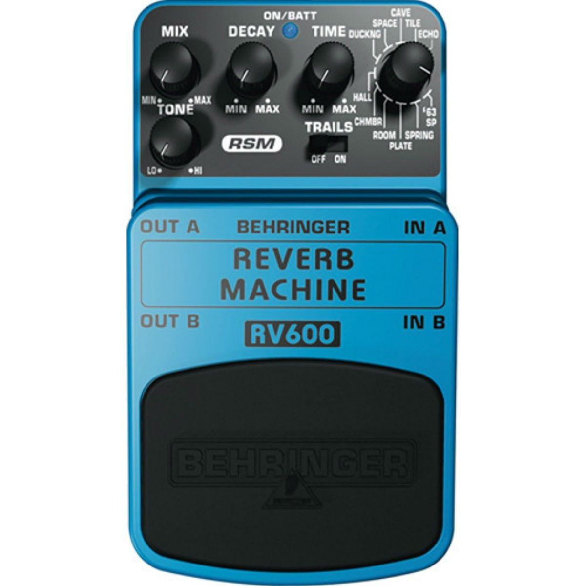 【お得】 Reverb Pedal RV-600 Guitarra de Pedal - Behringer - ギター
