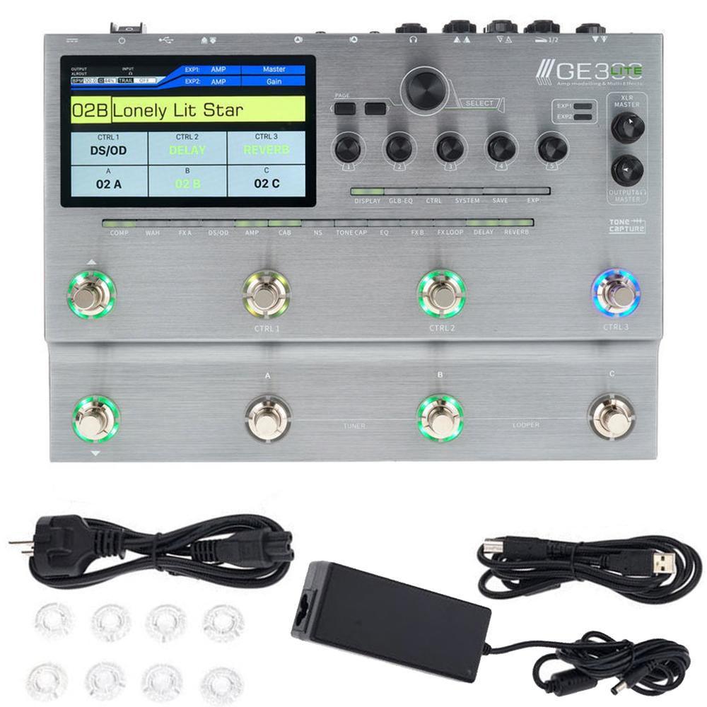 激安通販特集！ Pedaleira Instrumentos - Fonte Com Guitarra Lite GE300 Mooer ギター