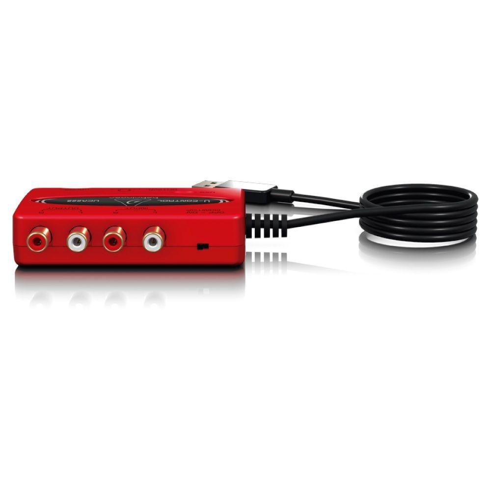 Pedaleira Para Guitarra Behringer V Amp 3 Com Interface Uca222 Pedaleira Para Instrumentos De Corda Magazine Luiza