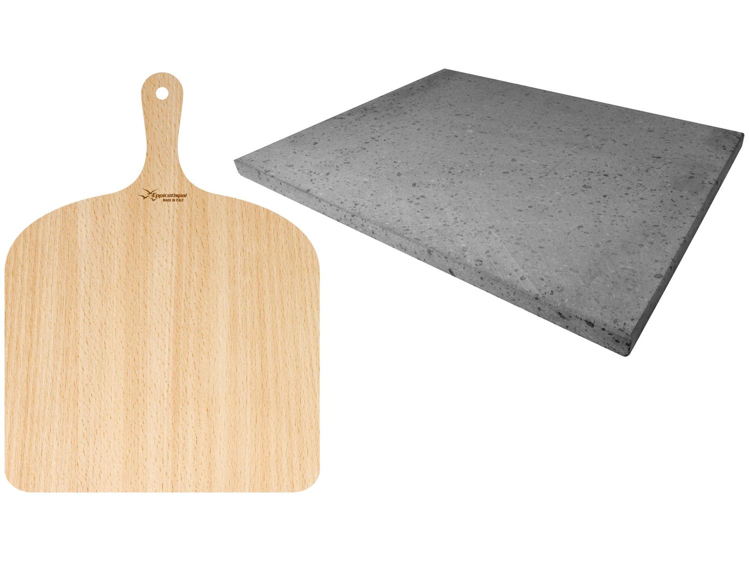 Pedra para Pizza Eppicotispai Etna com Pá