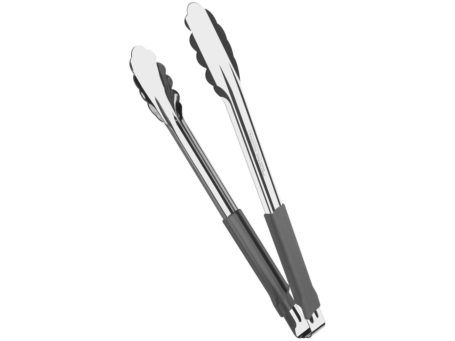 Pegador Multiuso Tramontina Inox Utilitá Cinza